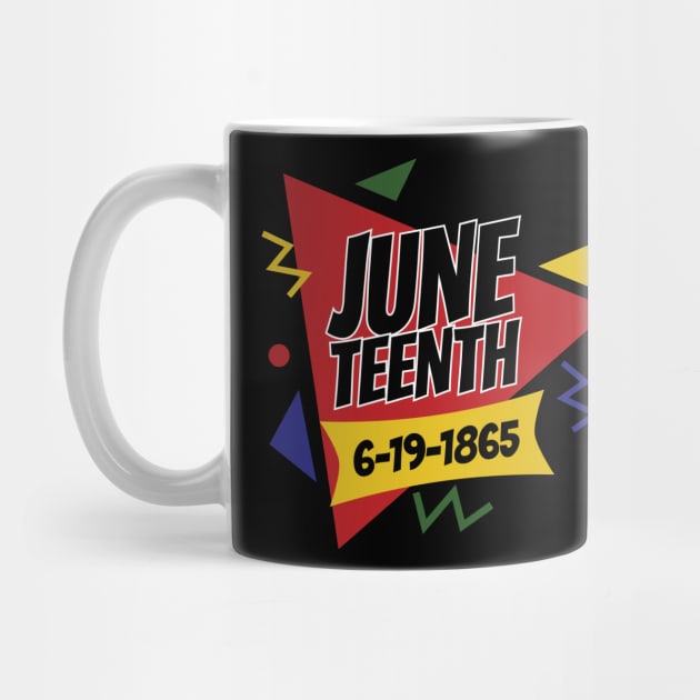 Juneteenth 6-19-1865 Retro Celebration by blackartmattersshop